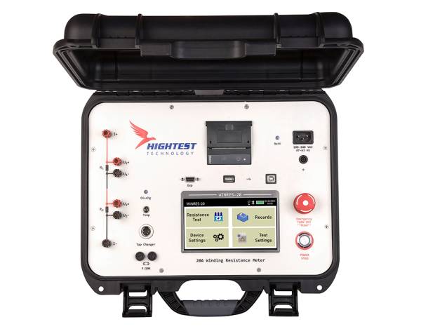 WINRES-20 BLUE, 20A Winding Resistance Tester with Built-in Bluetooth & Printer